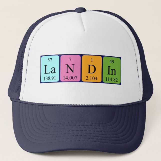 Landin periodic table name hat (Front)