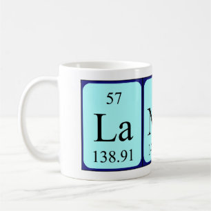 Landin periodic table name mug