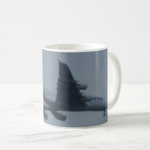 Landing Aircraft White Coffee Mug