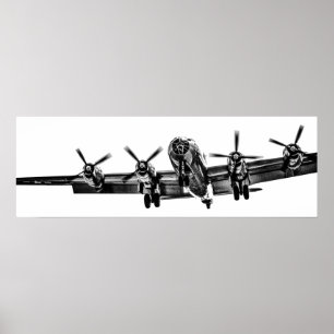 Landing B29 Poster