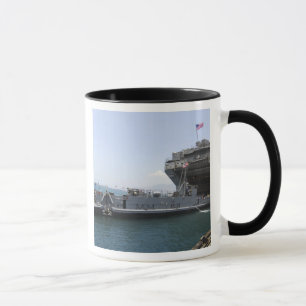 Landing Craft Utility moving into position Mug