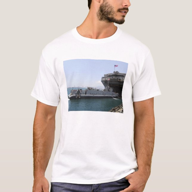 Landing Craft Utility moving into position T-Shirt (Front)