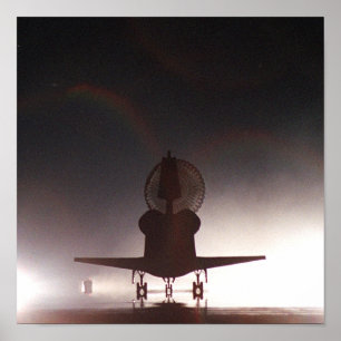 Landing of Space Shuttle Atlantis (STS-101) Poster