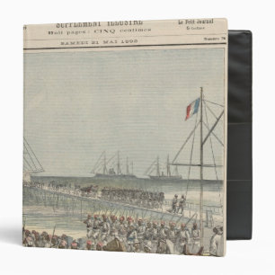 Landing of the Senegalese Troops at the New Wharf Binder