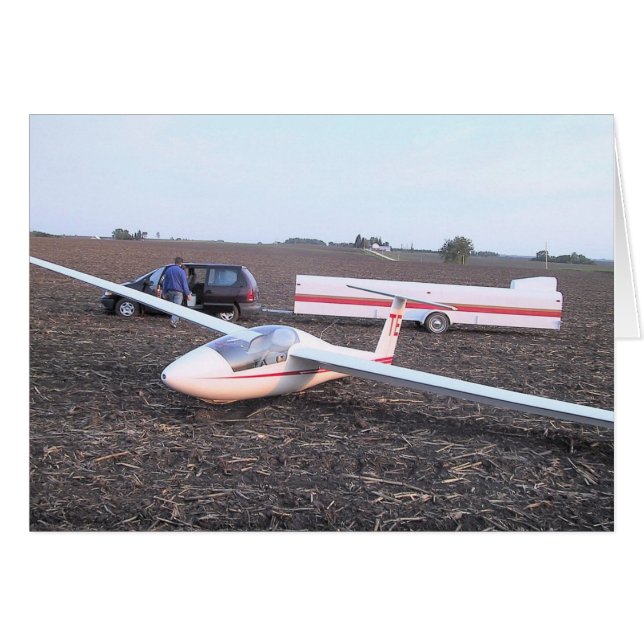 Landing out (Front Horizontal)