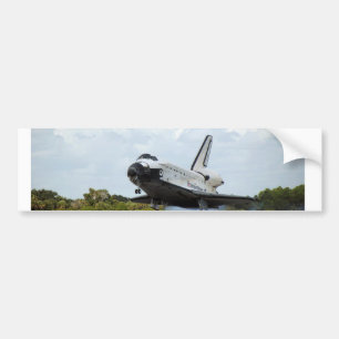 Landing Space Shuttle Bumper Sticker