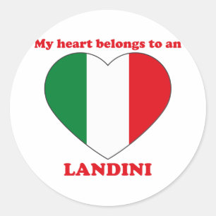 Landini Classic Round Sticker