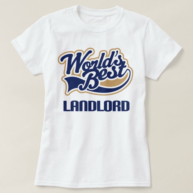 Landlord Gift T-Shirt (Design Front)