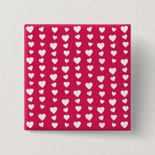 Landlord Hearts of the day of the love of San 2 Inch Square Button