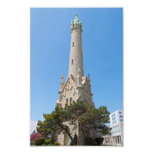 landmark water tower in milwaukee photo print