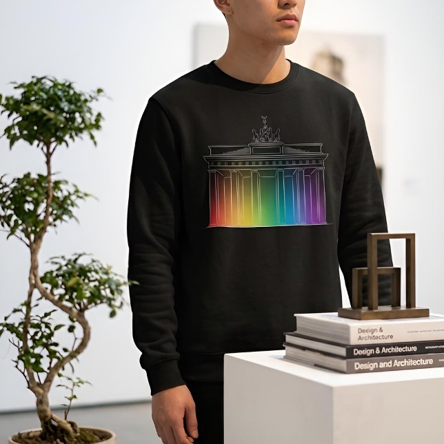 Landmarks in Light | Brandenburg Gate Sweatshirt (Lifestyle Shot)