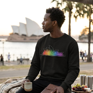 Landmarks in Light Sydney Opera House Sweatshirt