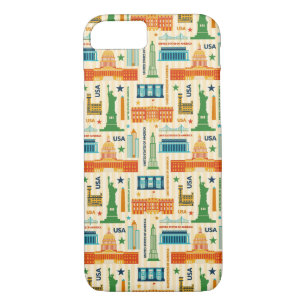 Landmarks of United States of America Case-Mate iPhone Case