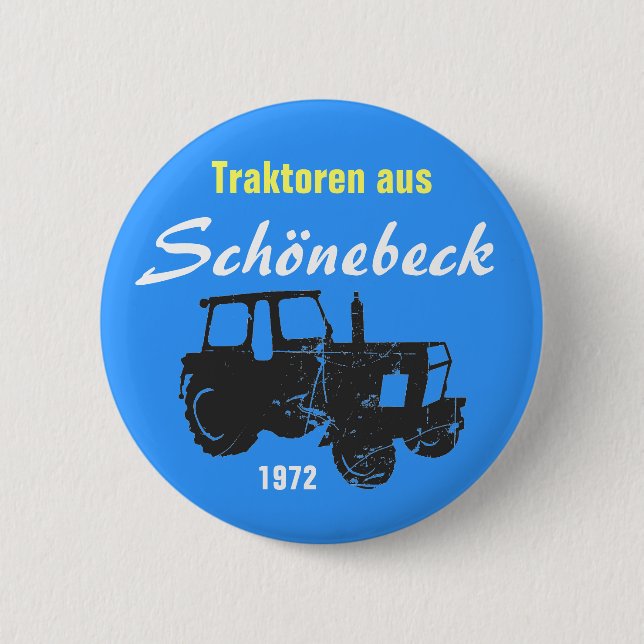 Landmaschinen DDR 2 Inch Round Button (Front)
