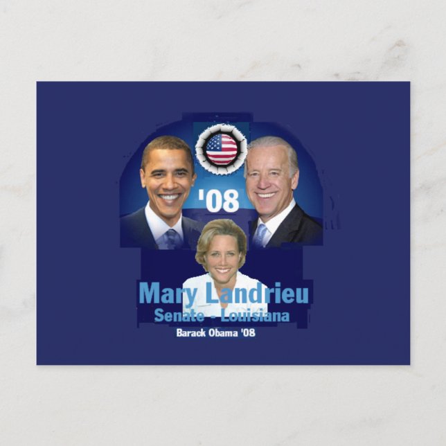 Landrieu LA Postcard (Front)