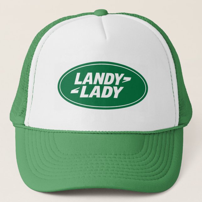 landrover.landy.lady trucker hat (Front)