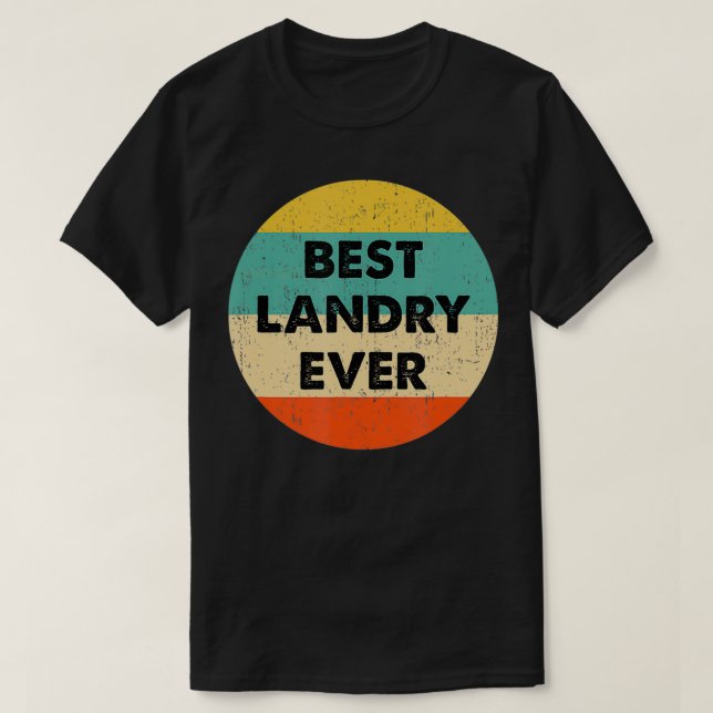Landry Name  T-Shirt (Design Front)