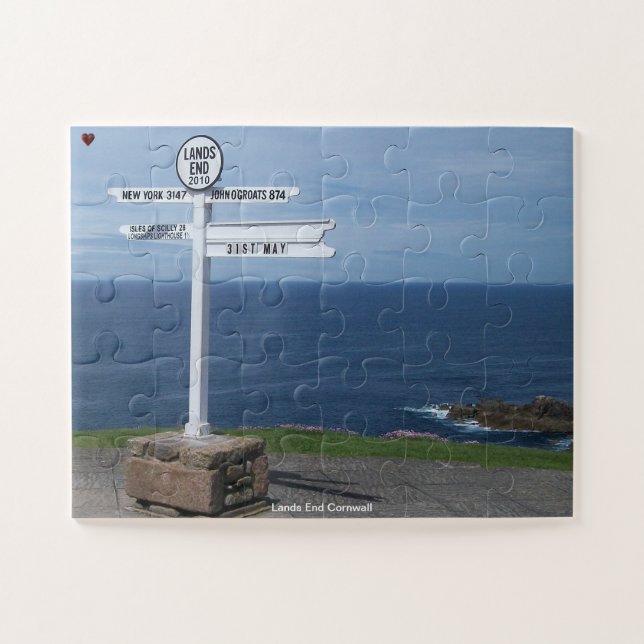 Lands End Cornwall Jigsaw Puzzle (Horizontal)