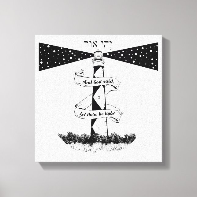 Land's End John o' groats lighthouses Canvas Print (Front)