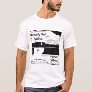 Land's End John o' groats lighthouses T-Shirt