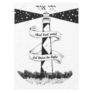 Land's End John o' groats lighthouses Tablecloth