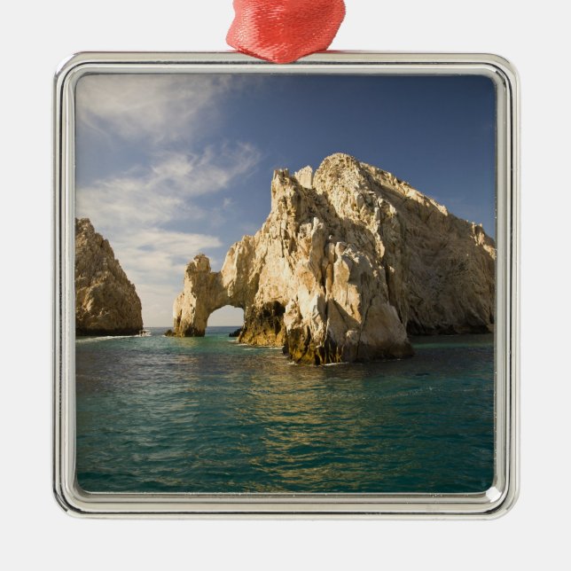 Land's End, The Arch near Cabo San Lucas, Baja Metal Ornament (Front)