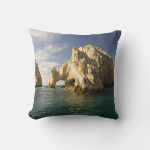 Land's End, The Arch near Cabo San Lucas, Baja Throw Pillow