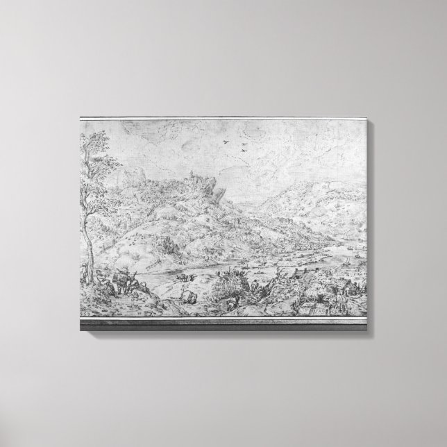 Landscape, 1553 canvas print (Front)