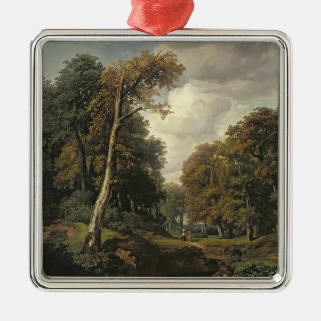 Landscape, 1850 metal ornament (Front)
