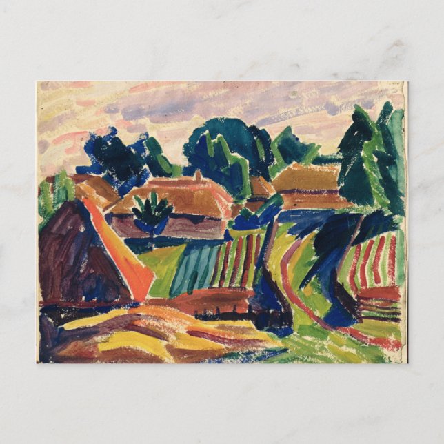 Landscape, 1908-12 postcard (Front)