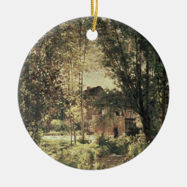 Landscape 2 ceramic ornament (Front)