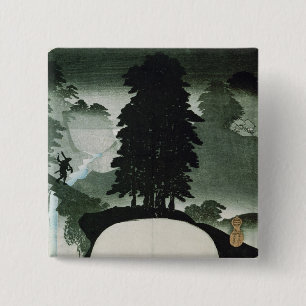 Landscape 2 Inch Square Button