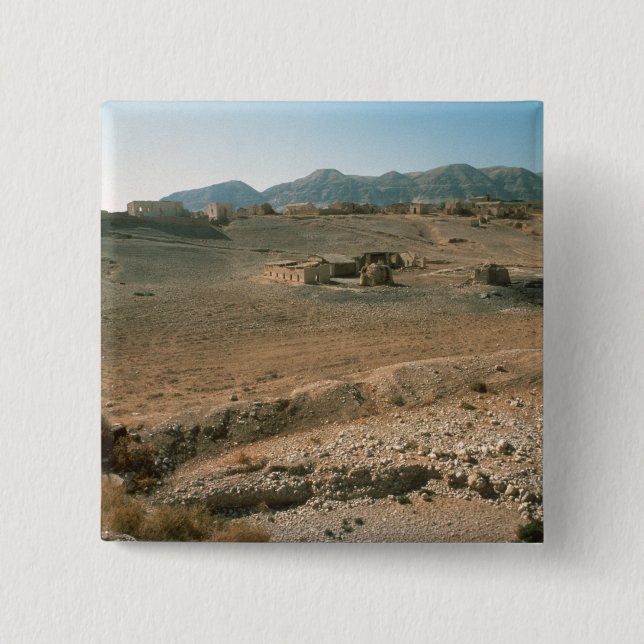 Landscape 3 2 inch square button (Front)