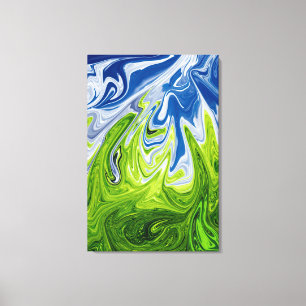 Landscape Abstract Art   Best modern art Canvas Print