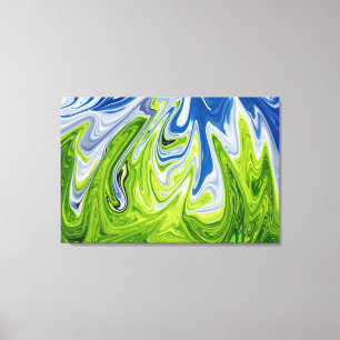 Landscape Abstract Art   Best modern art Canvas Print