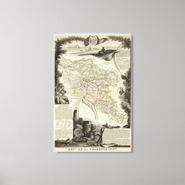 Landscape and Forest Canvas Print (Front)