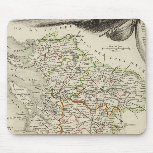 Landscape and Forest Mouse Pad (Front)