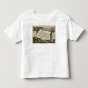 Landscape and towns toddler t-shirt