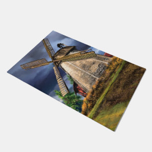 Landscape and Weather in the Netherlands  Painting Doormat