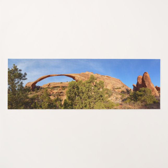 Landscape Arch at Arches National Park Yoga Mat (Front (Horizontal))