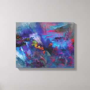 Landscape art Premium Wrapped Canvas (Gloss)