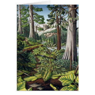 Landscape Art Print Blank Card Personalized Cards