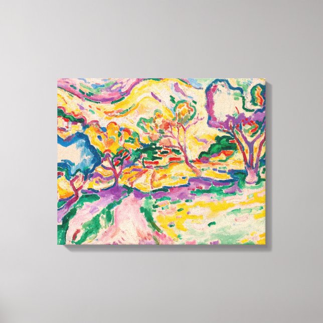 Landscape at La Ciotat | Georges Braque | Canvas Print (Front)