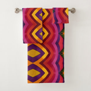 Landscape  bath towel set