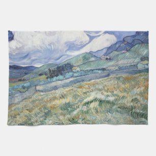  Landscape Behind Saint-Paul Vincent van Gogh      Kitchen Towel