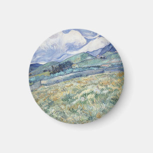 Landscape Behind Saint-Paul Vincent van Gogh Magnet