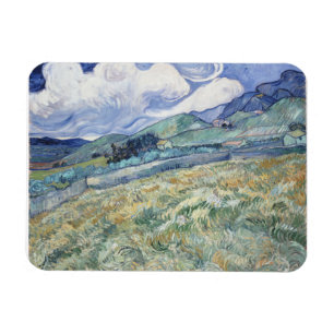 Landscape Behind Saint-Paul Vincent van Gogh Magnet