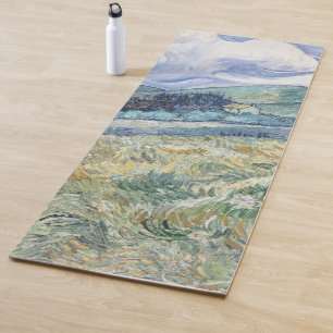 Landscape Behind Saint-Paul Vincent van Gogh Yoga Mat