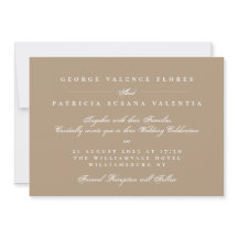 Landscape Beige Gold Formal Calligraphy Elegant