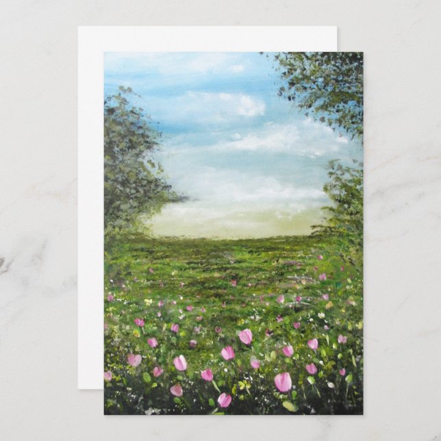 Landscape Card (Front/Back)